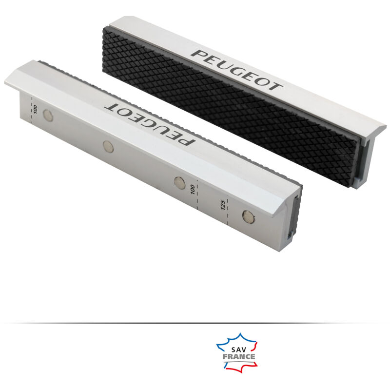 Peugeot Outillage - Mors doux magnétiques pour Etaux 100mm 125mm et 150mm.