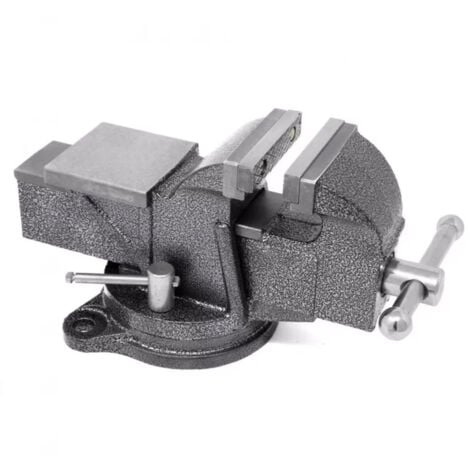 BES Morsa Da Banco Base Girevole Apertura 100mm Fissaggio Precisione a Morsetto