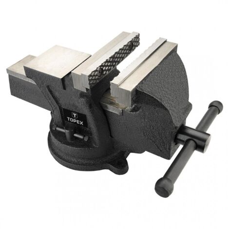 MORSA DA BANCO BASE GIREVOLE larghezza ganasce mm 100