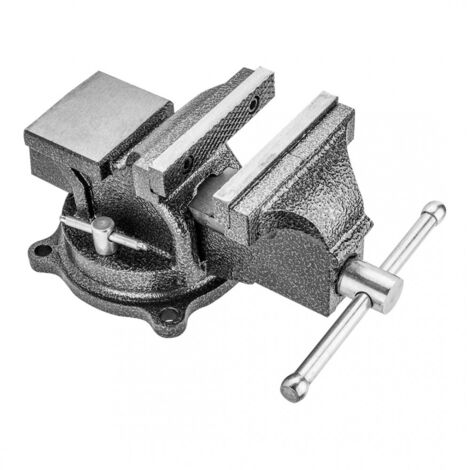 MORSA DA BANCO BASE GIREVOLE larghezza ganasce mm 125