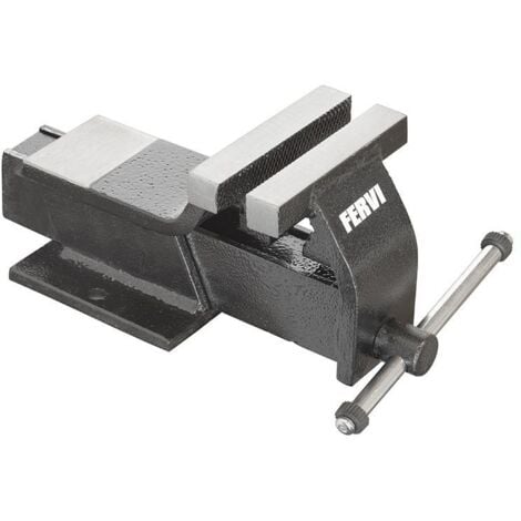 Morsa da banco con stringitubo FERVI 0145/150 in acciaio ganascia da 150 mm