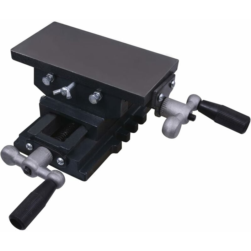 Vidaxl - Morsa Manuale da Tavolo con Slitta