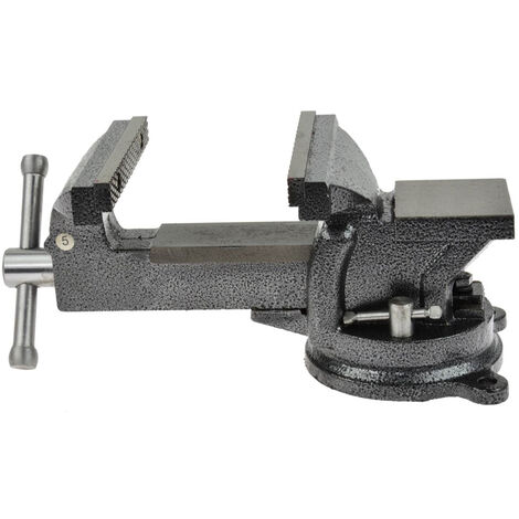 Morsa Da Banco Valex In Ghisa | Morsa Girevole 50 Mm | Per Officina E Fai Da Te - Foto 9