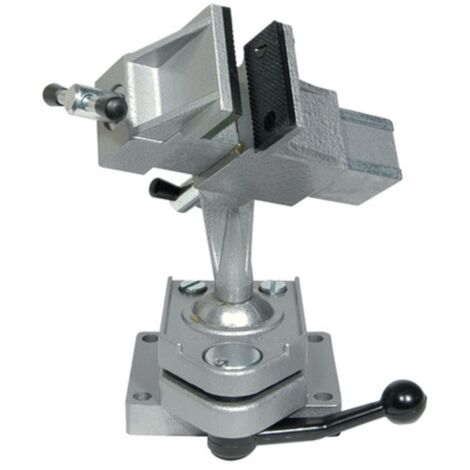 Morsa per meccanica fine, ganasce da 46 mm, apertura da 70 mm, piastra