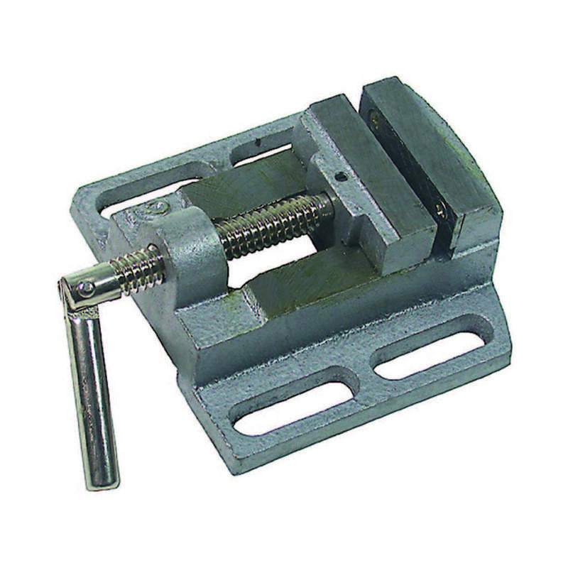 Image of Morsa per trapano a colonna in alluminio ganasce mm.65, apertura mm.55, base mm.130x130