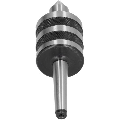 Morse MT1 konisches schwarzes Stanzzentrum für Drechselzubehör