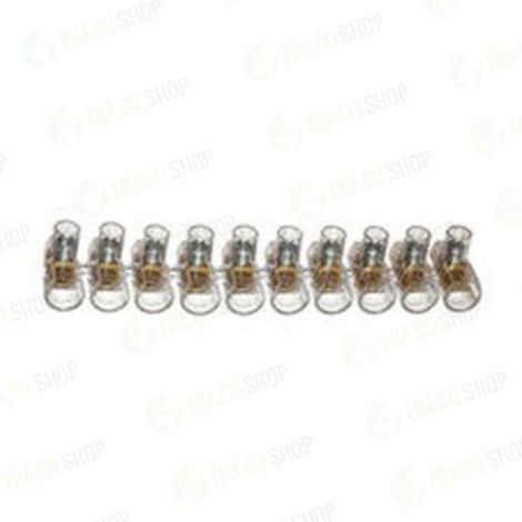 STECCA MORSETTI VOLANTI TRASPARENTI ELETTRICI FORBOX 2,5 mmq 10pz singoli
