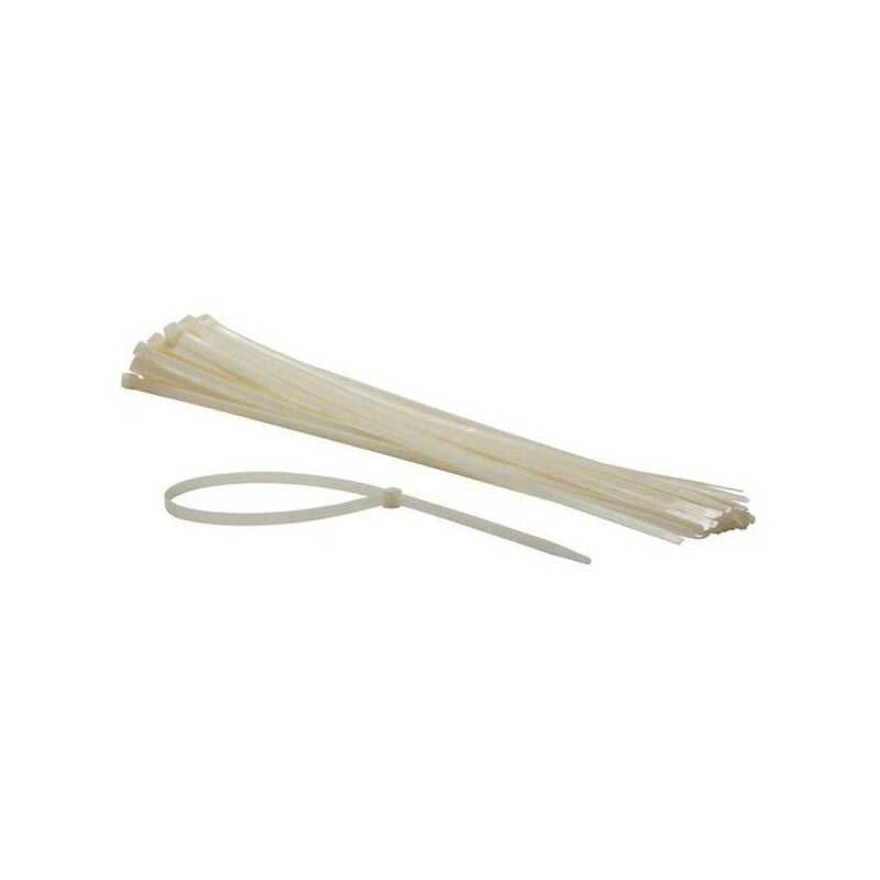 SET FASCETTE IN NYLON - 8,8 x 610 mm - BIANCO (50 pz)