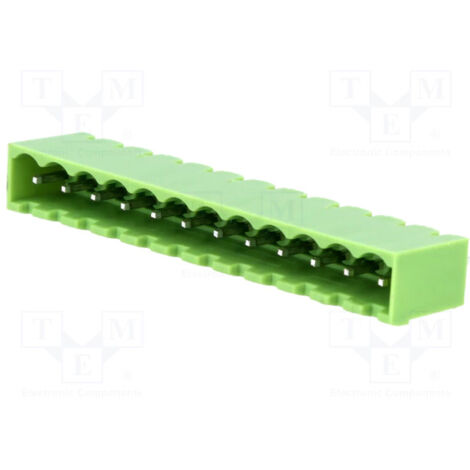 Morsettiera C.I. 12pin verde maschio
