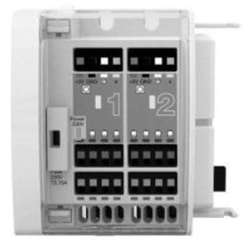 Morsettiera evoluta a 2 canali per termostato rocon ufh via cavo daikin ekw175141