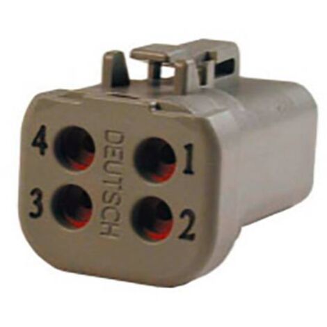 Morsettiera per cavo TE Connectivity DTP Totale poli 4 DTP06-4S-E003 1 pz.