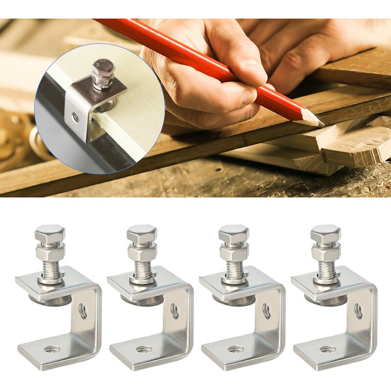 Morsetto a c Set Morsetto a c con ganasce larghe