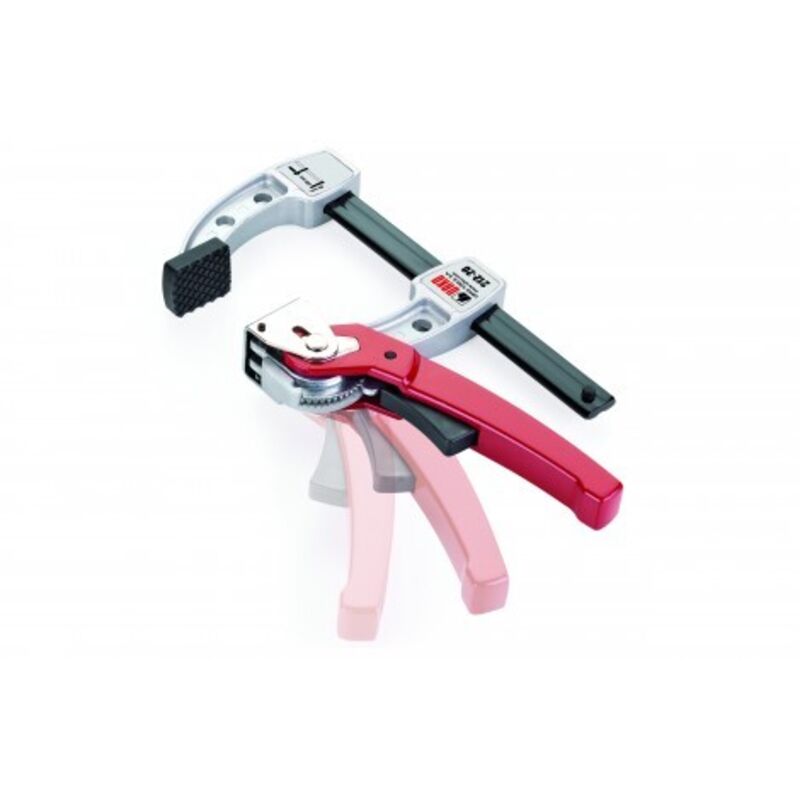 MORSETTO A LEVA CON GANASCE IN ALLUMINIO URKO 212-20 200mm