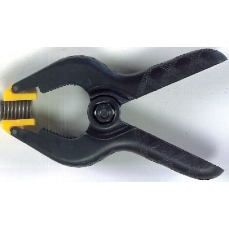 Morsetto a molla da mm 90 giallo nero set da pezzi 4 oreca - oreca new