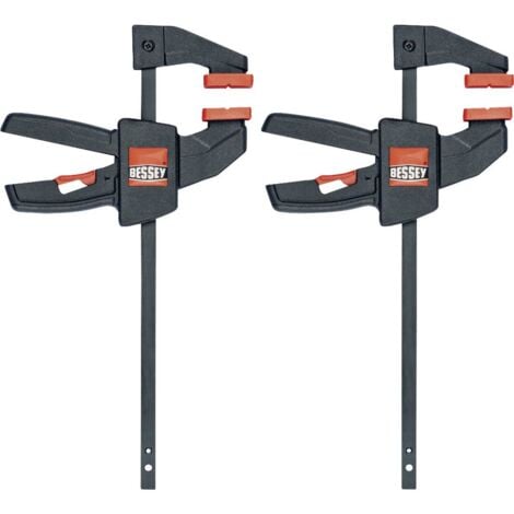Morsetto a una mano EZS 110/40, kit 2 pz Bessey EZS11-4SET Apertura (max.):110 mm Misura della sporgenza:40 mm