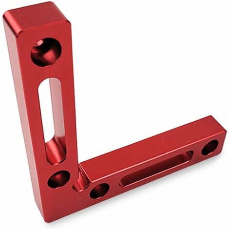 Morsetto ad angolo retto da 90 gradi, strumento di saldatura ad angolo retto da 90 gradi in lega di alluminio per la lavorazione del legno (143 g, più leggero del vecchio)