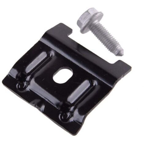 Morsetto batteria e supporto per bullone 1 pezzo, staffa di montaggio batteria in metallo 1J0803219 con bullone, staffa di montaggio morsetto batteria con bullone, accessori