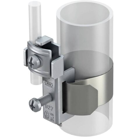 Morsetto di messa a terra obo Bettermann 927 1 acciaio inox capacità cavi 2 5 25 mm²