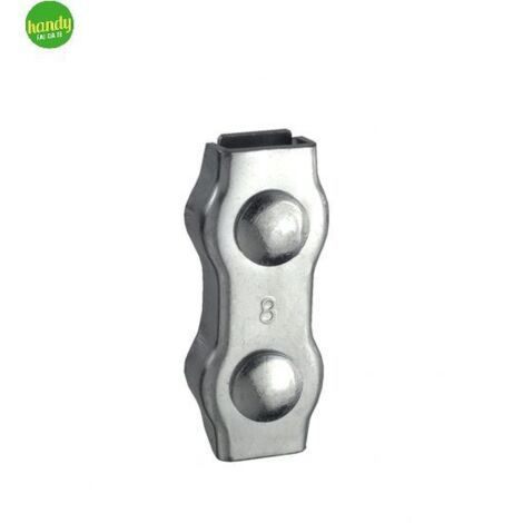 Morsetto duplex per funi d 3 mm - masidef