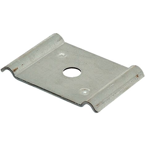 Morsetto fissaggio GKS 50 ZS per guide DIN e supporti vari industriali