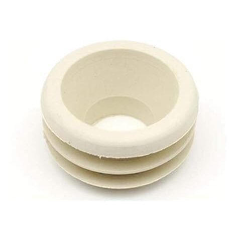 Morsetto Gomma Bianco Per Canotti 32