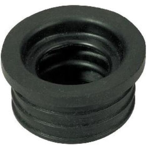 MORSETTO GOMMA NERA Ø46X26/32MM