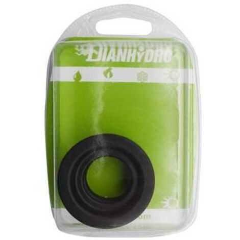 MORSETTO IN GOMMA NERA PER CANOTTI BLISTER Diam. Est. mm 46 FAIDF