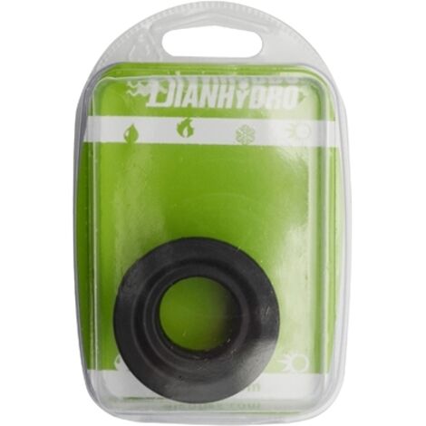 MORSETTO IN GOMMA NERA PER CANOTTI BLISTER Diam. Est. mm 50 FAIDF