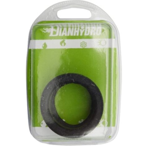 MORSETTO IN GOMMA NERA PER CURVE TECNICHE BLISTER Diam. mm 46