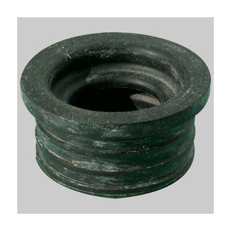 MORSETTO IN GOMMA NERA PER CURVE TECNICHE MM 50 Ø 30÷32