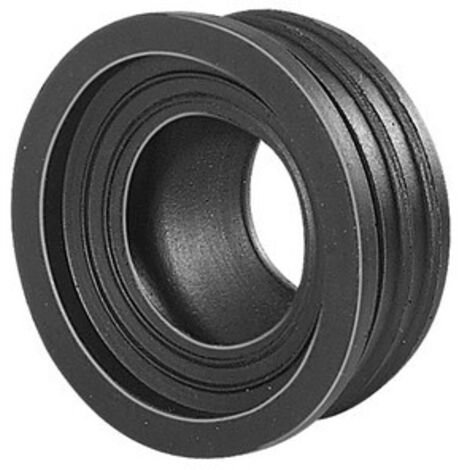 MORSETTO IN GOMMA NR NERA PER CURVE TECNICHE Diam. 50 int 32/40 mm