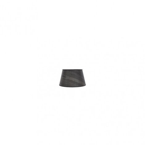 Morsetto in legno nero 10dx8dx8h schermo conico aperto a salma