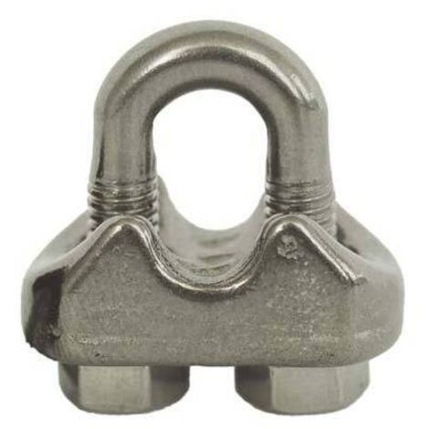 MORSETTO INOX WORKIT - MM 6 - 10 pezzi