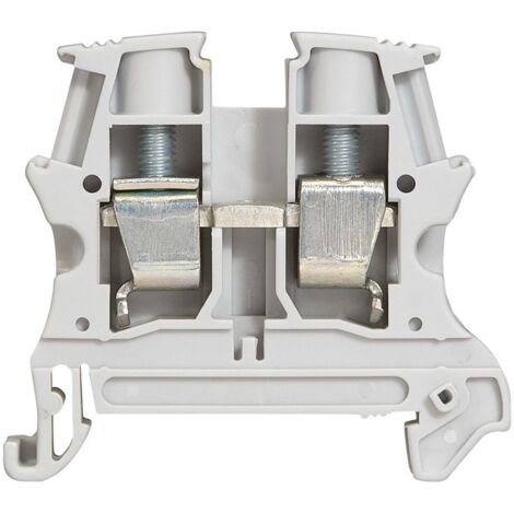 Morsetto Legrand 10mmq attacco DIN colore grigio 037163