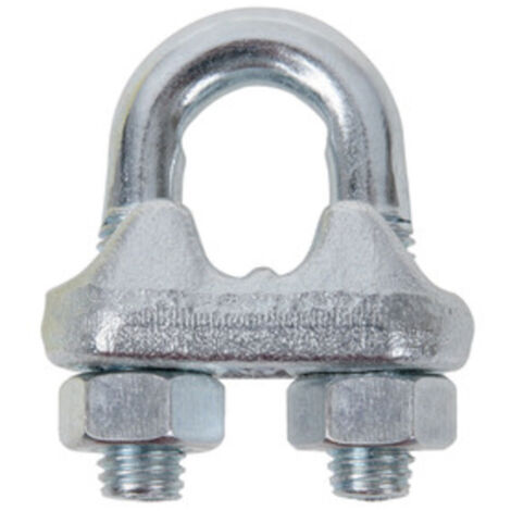 MORSETTO P/FUNE ACCIAIO D 10 MM ROBUR GR.3/8- ROBUR- 30,0 pz