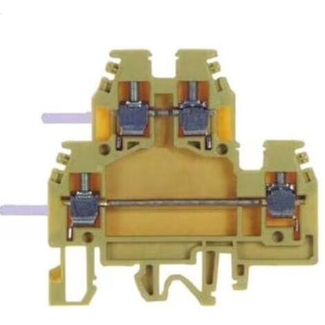 Morsetto Passante Con Serraggio Vite 4Mm2 ( CABUR cod. DS110 )
