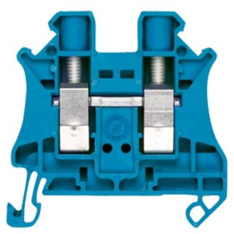 Morsetto passante con sezione 2.5mmq a vite Blu Siemens 8WH10000AF01