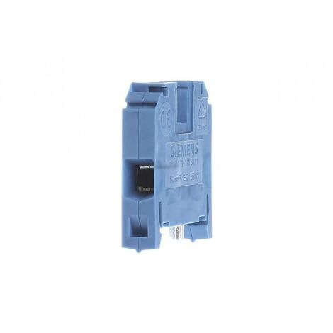 Morsetto Passante Da Quadro Blu Attacco DIN 2.5 MMQ Siemens 8WA10111BF23