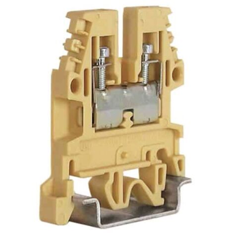 Morsetto Passante standard 6mmq Beige