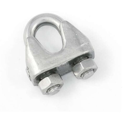 Morsetto per funi Ø 2 mm. in acciaio Inox A4 - AISI 316-4 pz.