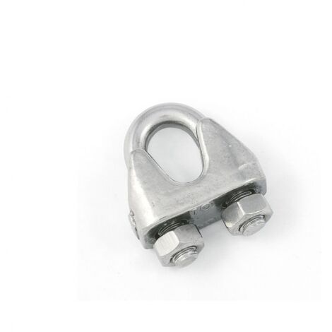 Morsetto per funi 4 mm. in acciaio Inox A4 - AISI 316 - 4 pz.