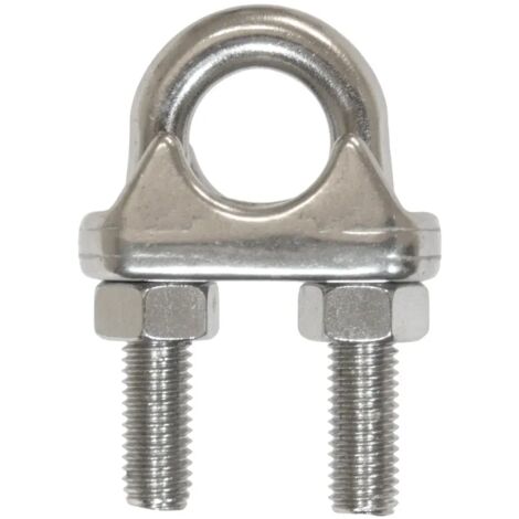 Morsetto per funi inox 3-4 mm