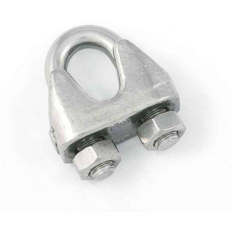 MORSETTO PER FUNI INOX D 4 MM PZ 2