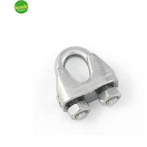 Morsetto per funi inox diametro 8 mm pezzi 2 - masidef