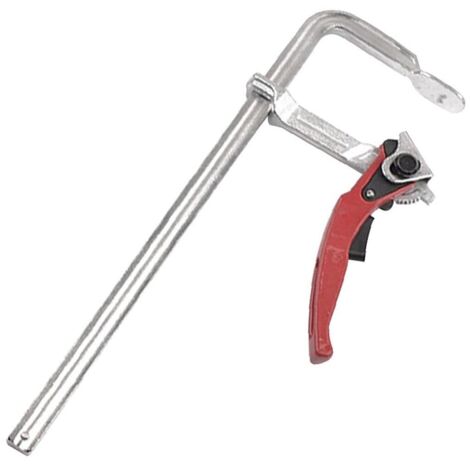 Morsetto per guida rapida F Morsetto per carpentiere in acciaio per impieghi gravosi Morsetto a barra a cricchetto 20x6cm Guida per guida MFT