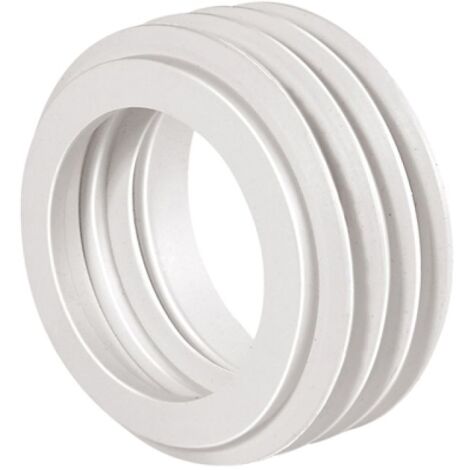 MORSETTO PER WC BIANCO D. 55 mm  - D. int. 40/44