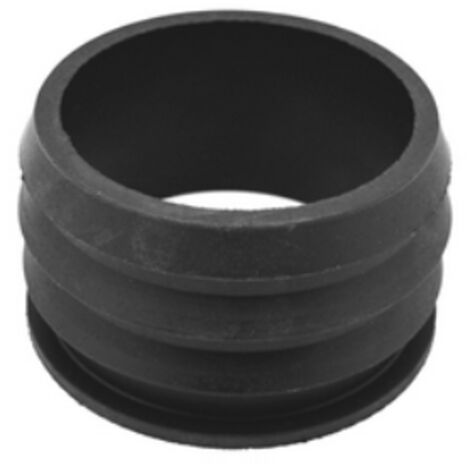 MORSETTO RIDUZIONE IN GOMMA NERA PER TUBO PVC Diam. F 90 mm / M 100 mm G.M.P