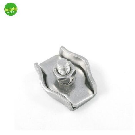 Morsetto simplex per funi d 6 mm - masidef