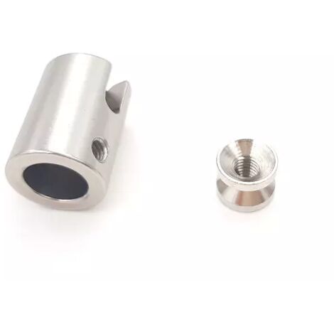 MORSETTO TAHUMA per LEGNO PER BARRA D.4 mm