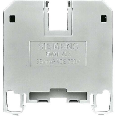 Morsetto Unipolare Da Quadro Blu Attacco DIN 35 MMQ Siemens 8WA10111BM11